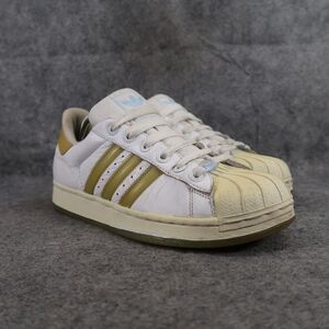 Adidas Shoes Womens 9.5 Sneaker Athletic Trainers Leather Superstar Vintage 2002